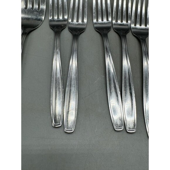 34-Piece Flatware serving Set forks spoons butter knifes dinning elegant READ - Picture 6 of 9